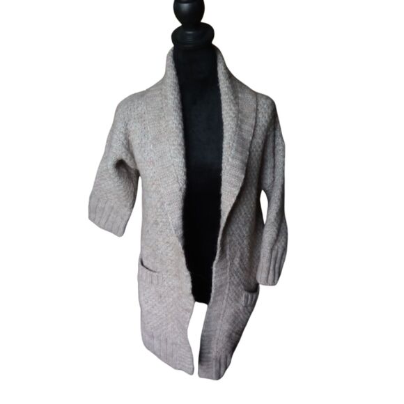 Benedetta B. Women's Size Medium Italian Made Wool, Alpaca Blend Cardigan - Picture 1 of 7